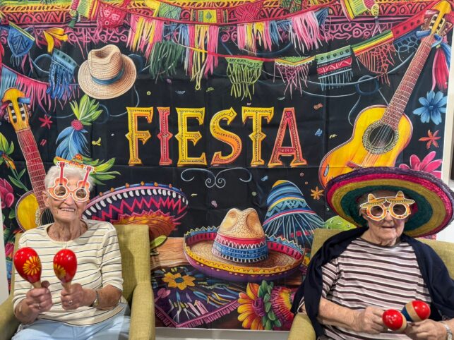 Residents enjoying activities at Wallsend Manor Aged Care in Wallsend NSW in May 2026